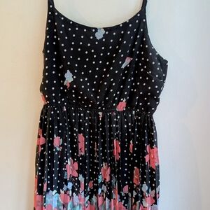 Forever 21 Black Dress with White Accents